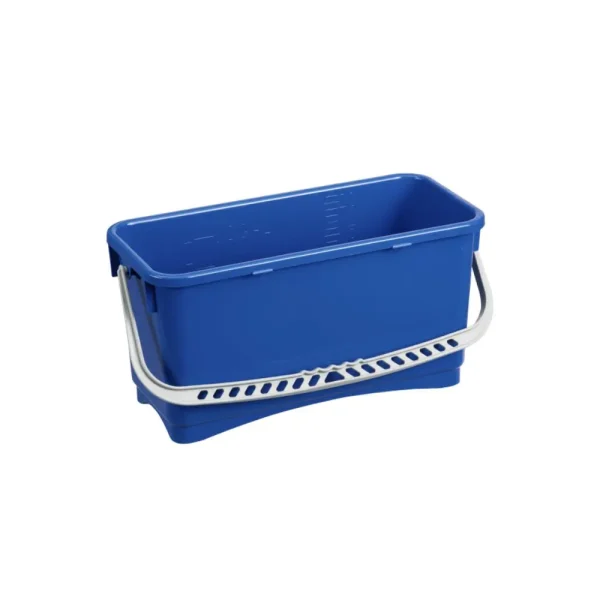 secchio rettangolare blu con manico SECCHIO RETTANGOLARE BLU CON MANICO