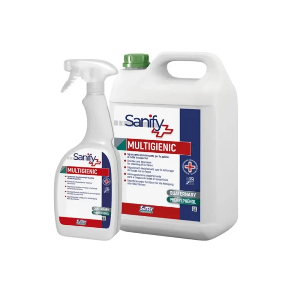 MULTIGIENIC ML.750 SUTTER - Sgrassante disinfettante
